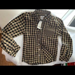 NWT Ben Sherman Gingham button up shirt